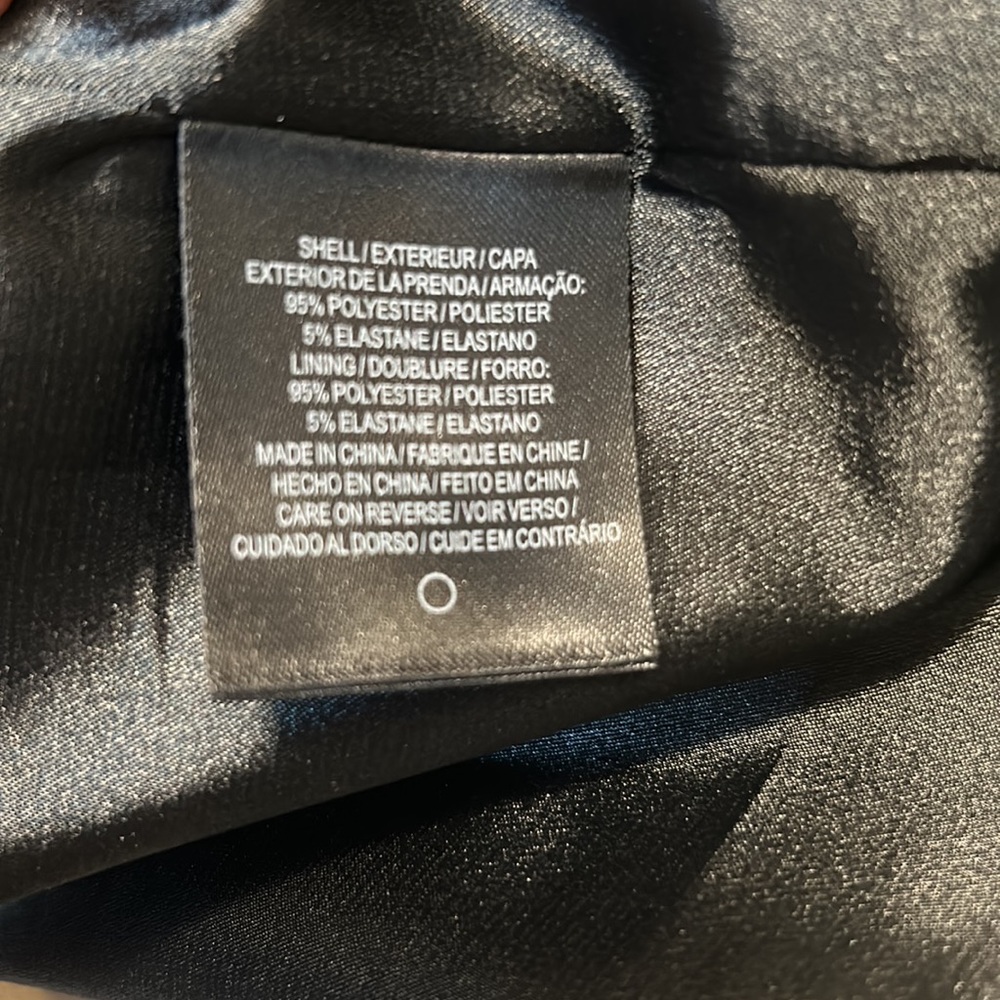 Tahari One Shoulder Black Purple Pink Lilac Danika One Shoulder Floral Dress - Picture 15 of 15